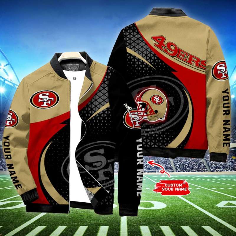 San Francisco 49ers Personalized Bomber Jacket