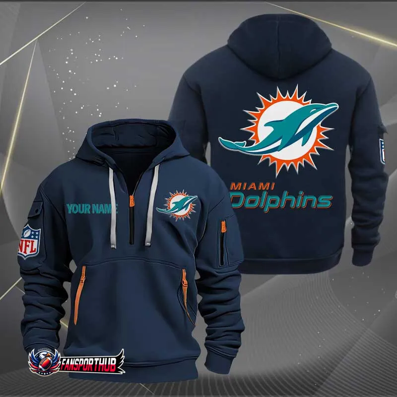 Miami Dolphins Quarter Zip