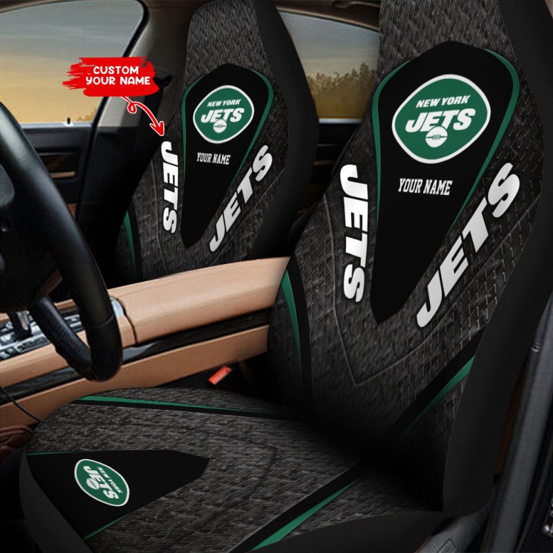 New York Jets Personalized Car Seat Covers