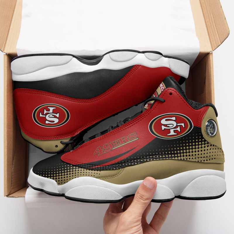 San Francisco 49ers Air JD13 Sneakers