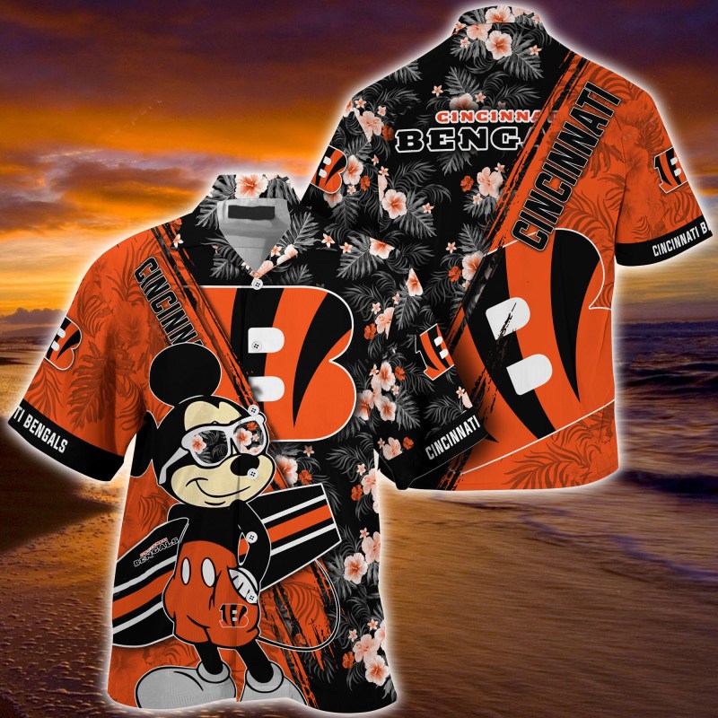 Cincinnati Bengals Summer Hawaiian Shirt