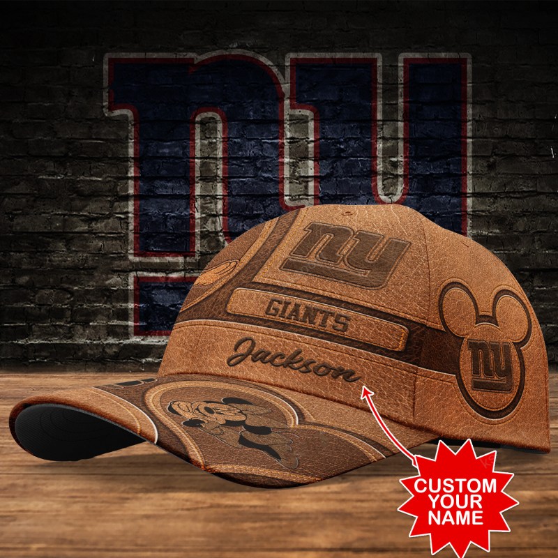 New York Giants Personalized Classic Cap BB504