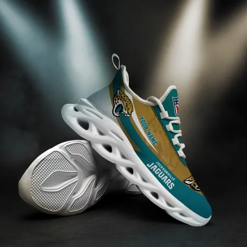 Jacksonville Jaguars Sneakers Side View