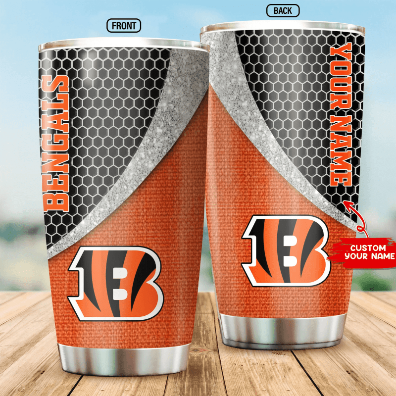 Cincinnati Bengals Personalized Tumbler