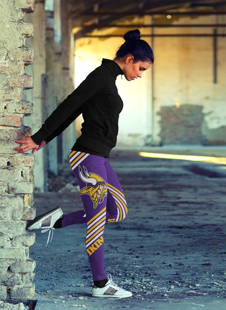 NFL Minnesota Vikings Leggings Back View