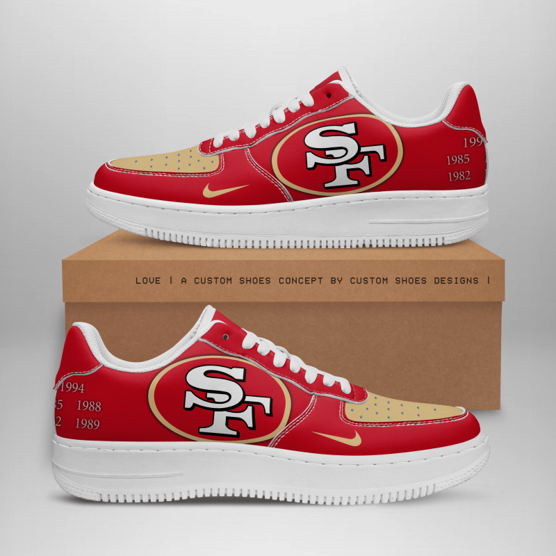 San Francisco 49ers AF1 Shoes