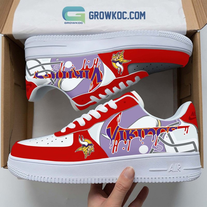 Minnesota Vikings Colorful Shoes