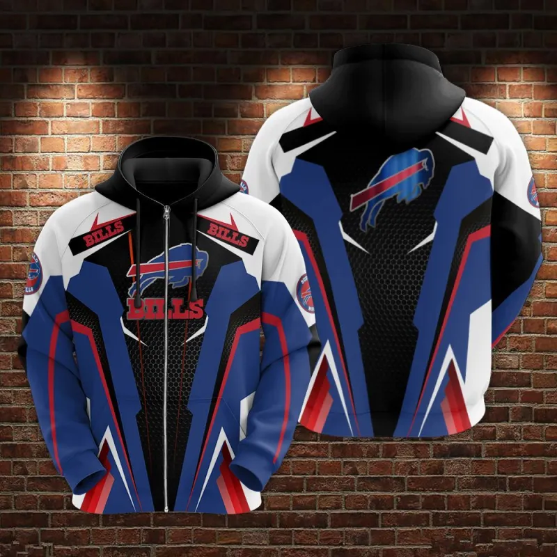 Buffalo Bills Hoodie Side View