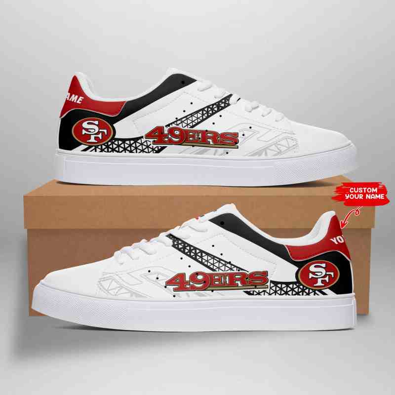 San Francisco 49ers Personalized Sneakers