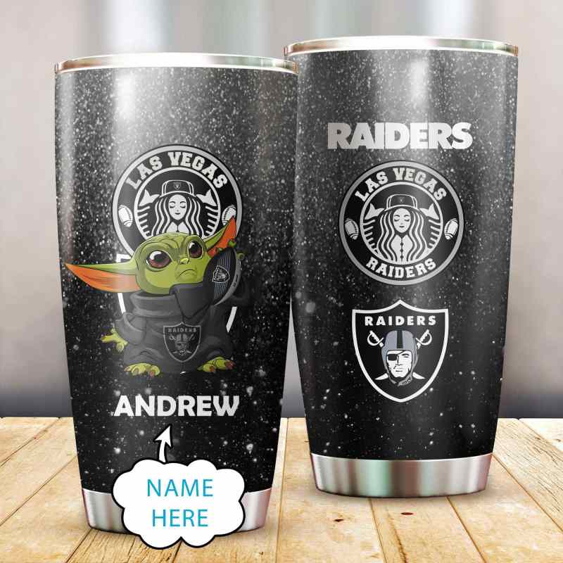 Las Vegas Raiders Tumbler Image 1