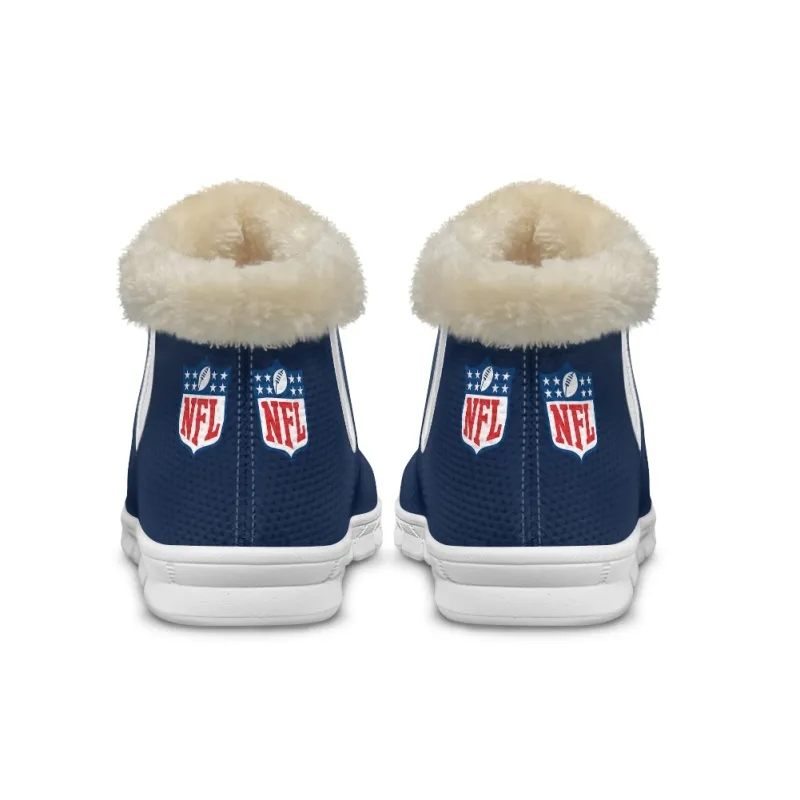 Dallas Cowboys Comfy Winter Snow Boots Image 16