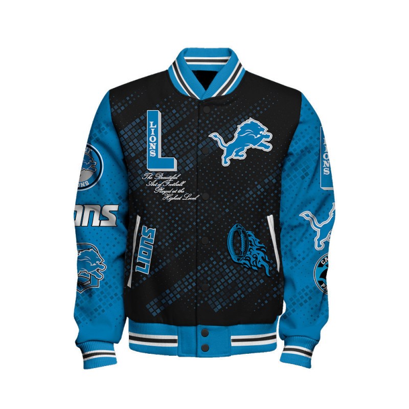 Detroit Lions Varsity Jacket