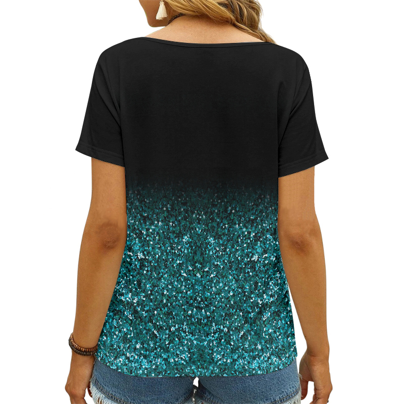 Philadelphia Eagles Women's V-neck T-shirt Design