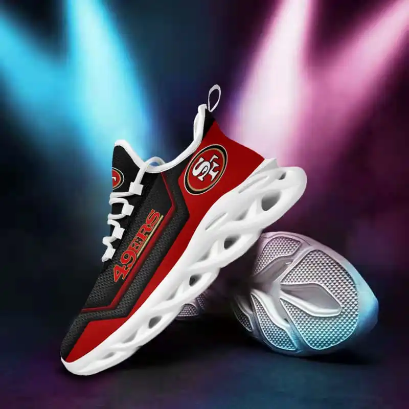 San Francisco 49ers Yezy Running Sneakers - Comfort and Performance