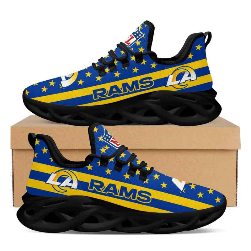 Los Angeles Rams Yezy Running Sneakers 4