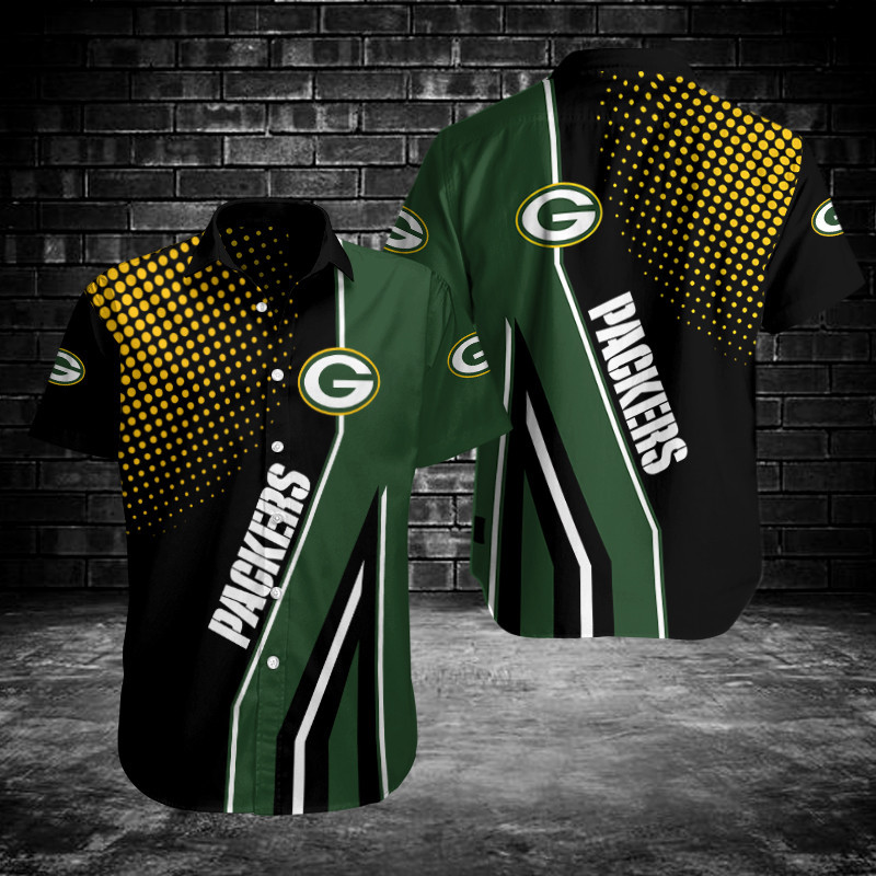 Green Bay Packers Button Shirt Sizing Chart