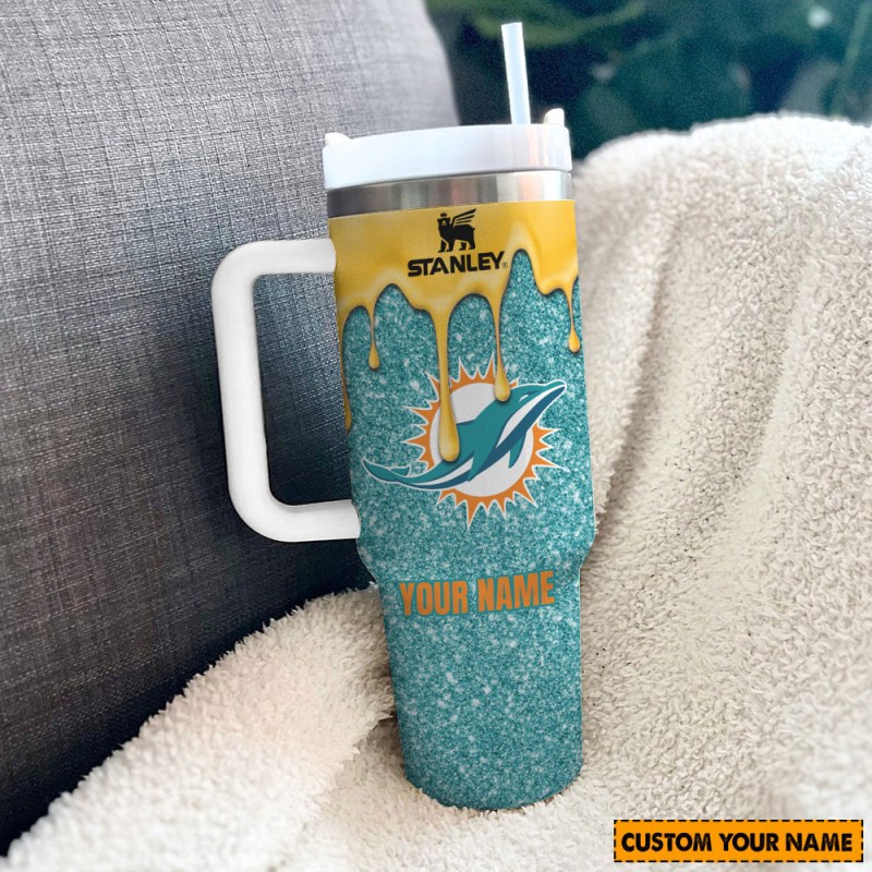 Miami Dolphins Tumbler Design