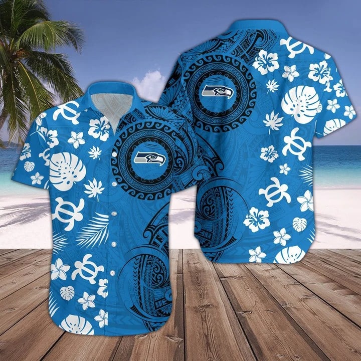Seattle Seahawks Hawaii Shirt & Shorts