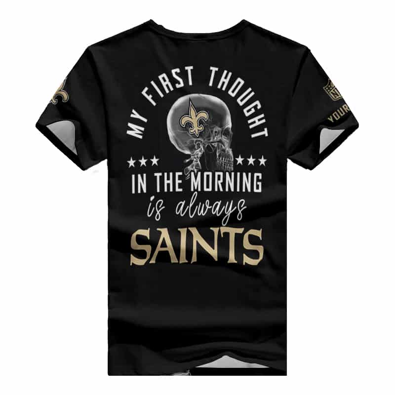 New Orleans Saints Personalized T-shirt details