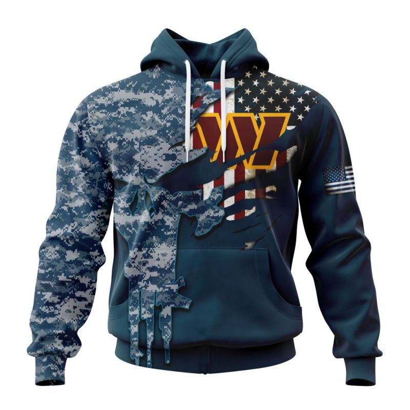 Washington Commanders Hoodie Front View