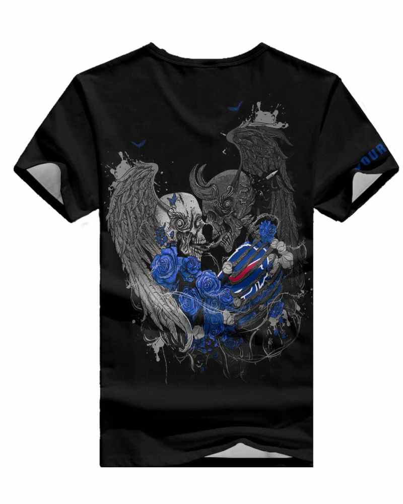Buffalo Bills V-neck T-shirt Size Chart