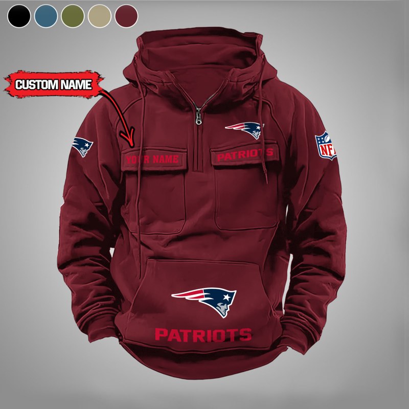 New England Patriots Hoodie Red
