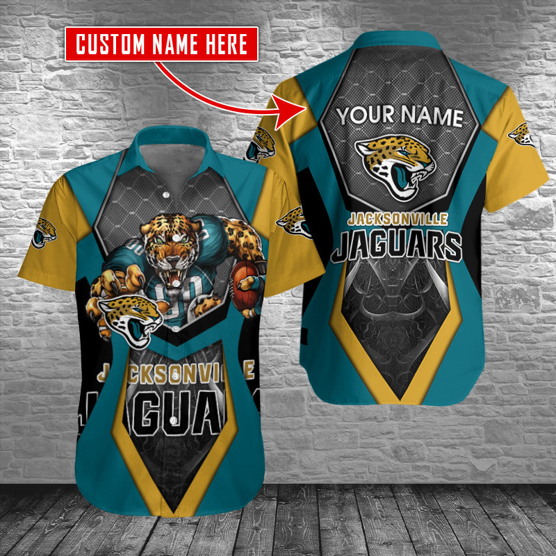 Sizing Chart for Jacksonville Jaguars Personalized Button Shirt