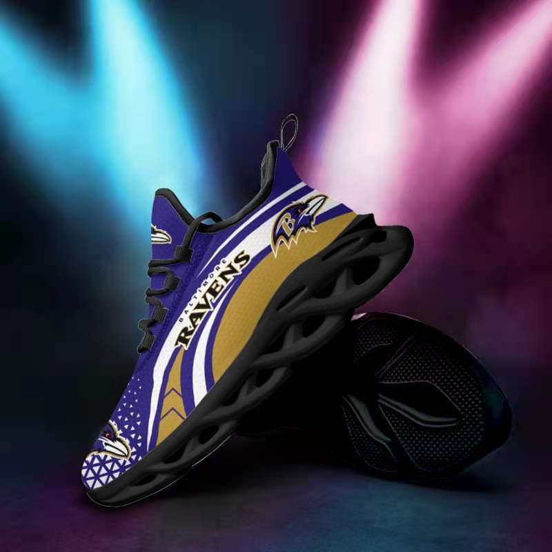 Baltimore Ravens Yezy Running Sneakers