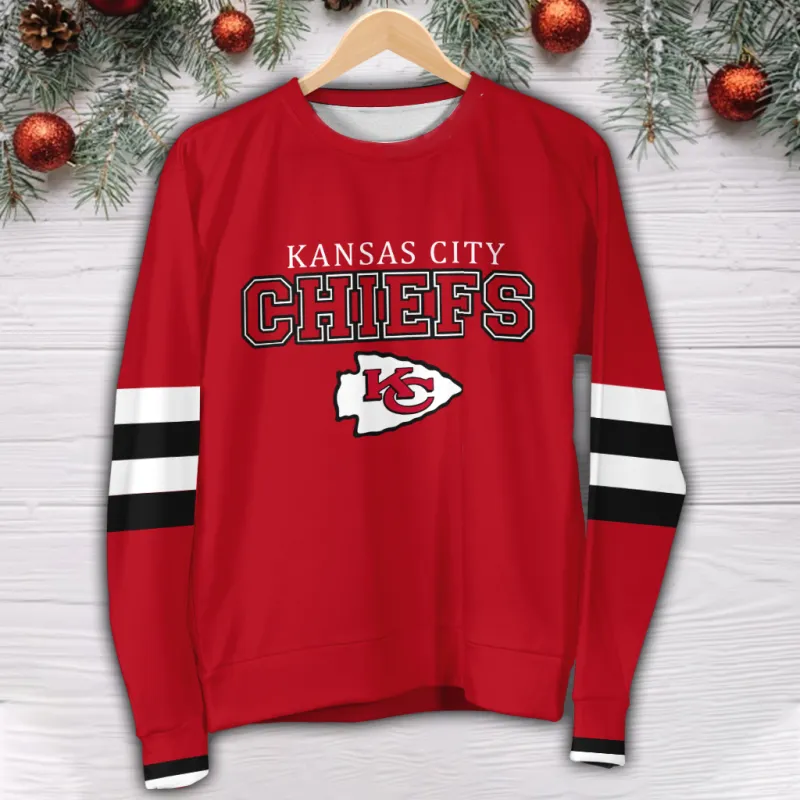 Kansas City Chiefs 3D Printed Sweater