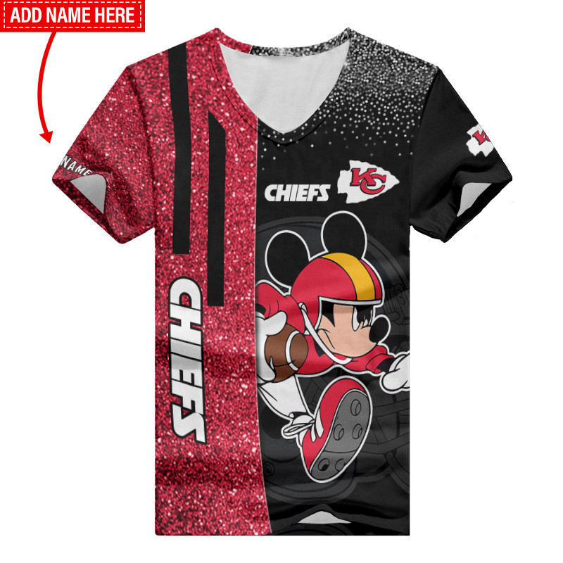 Kansas City Chiefs Women's V-neck T-shirt
