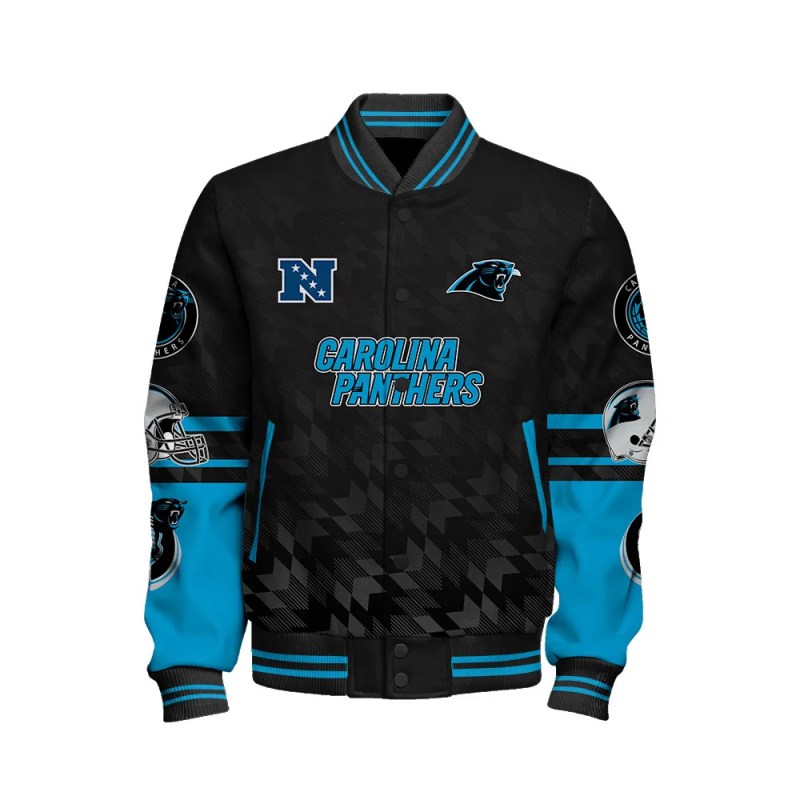 Carolina Panthers Varsity Jacket 2