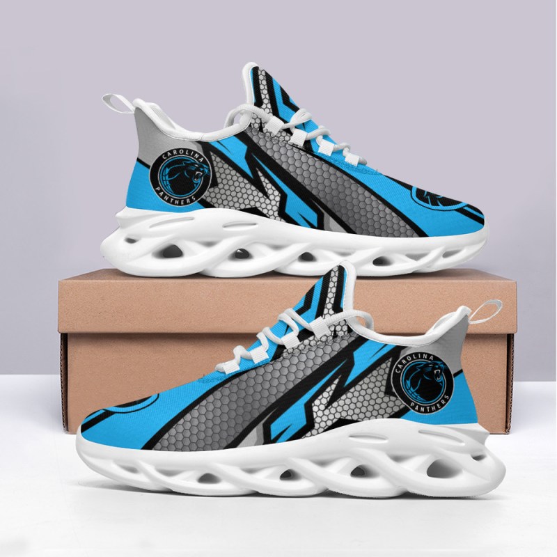 Carolina Panthers Yezy Running Sneakers