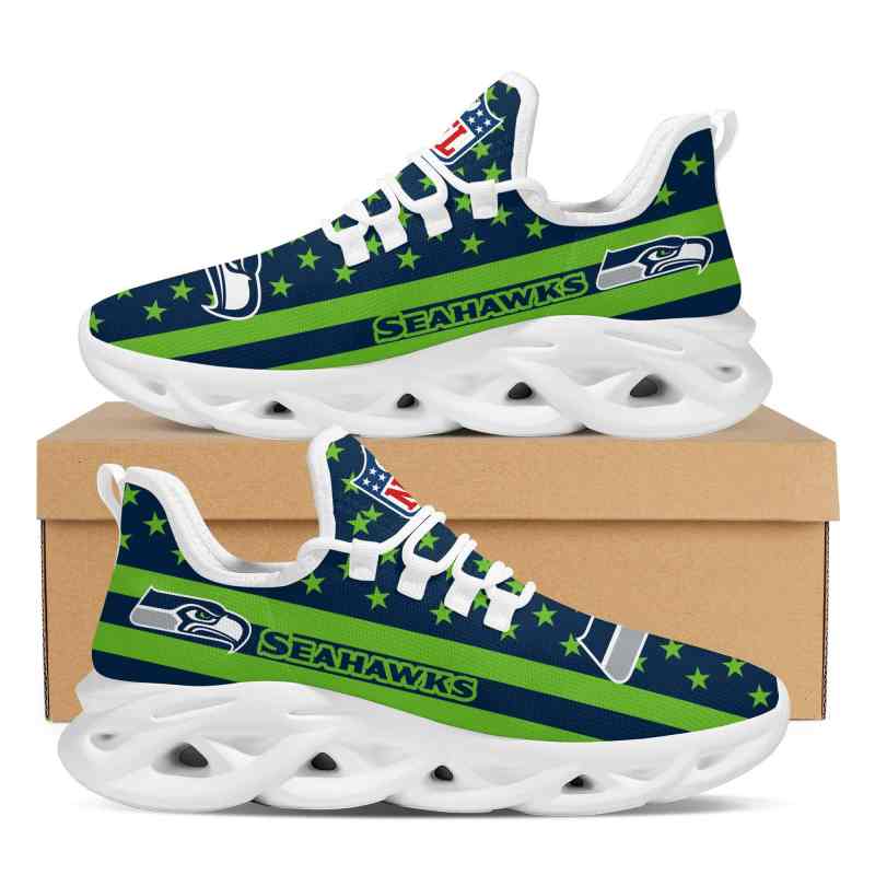 Seattle Seahawks Yezy Running Sneakers