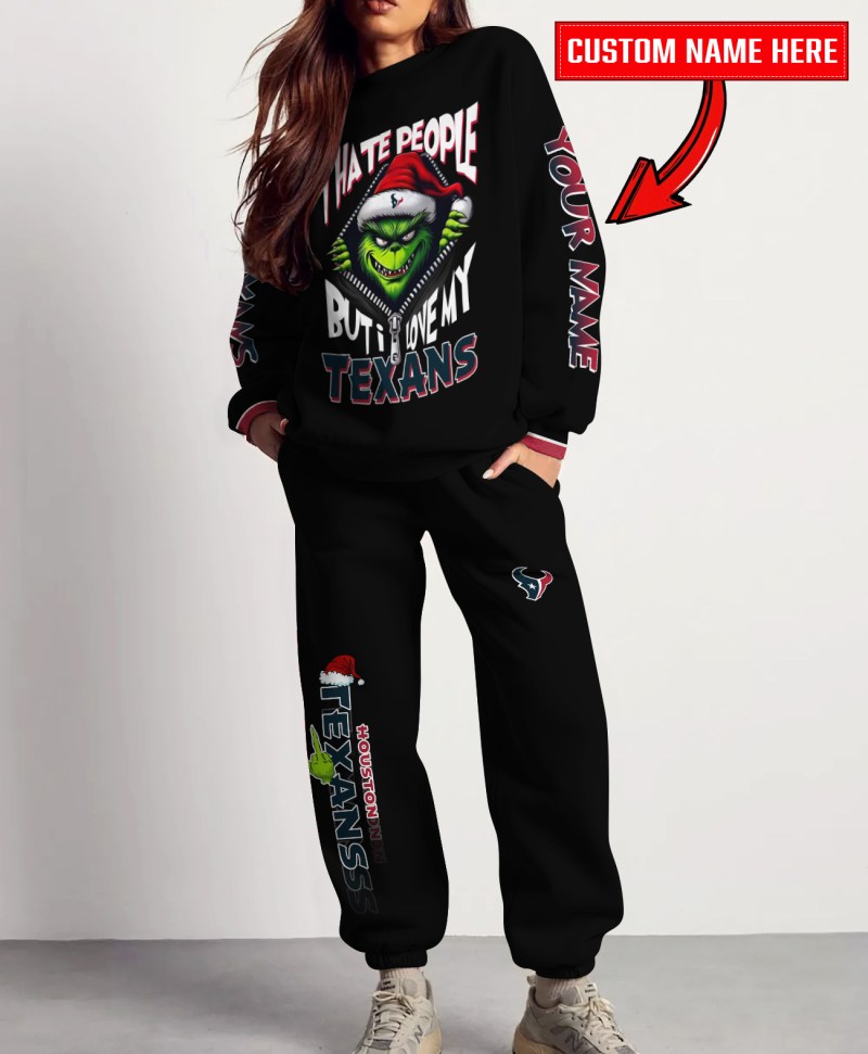 Houston Texans Sweatshirt and Sweatpants