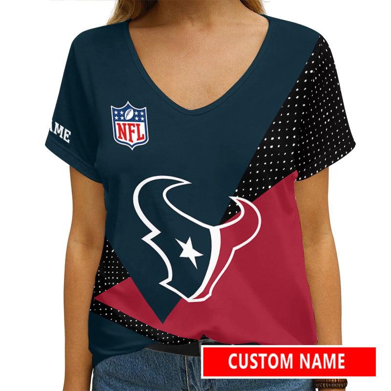 Houston Texans V-neck T-shirt