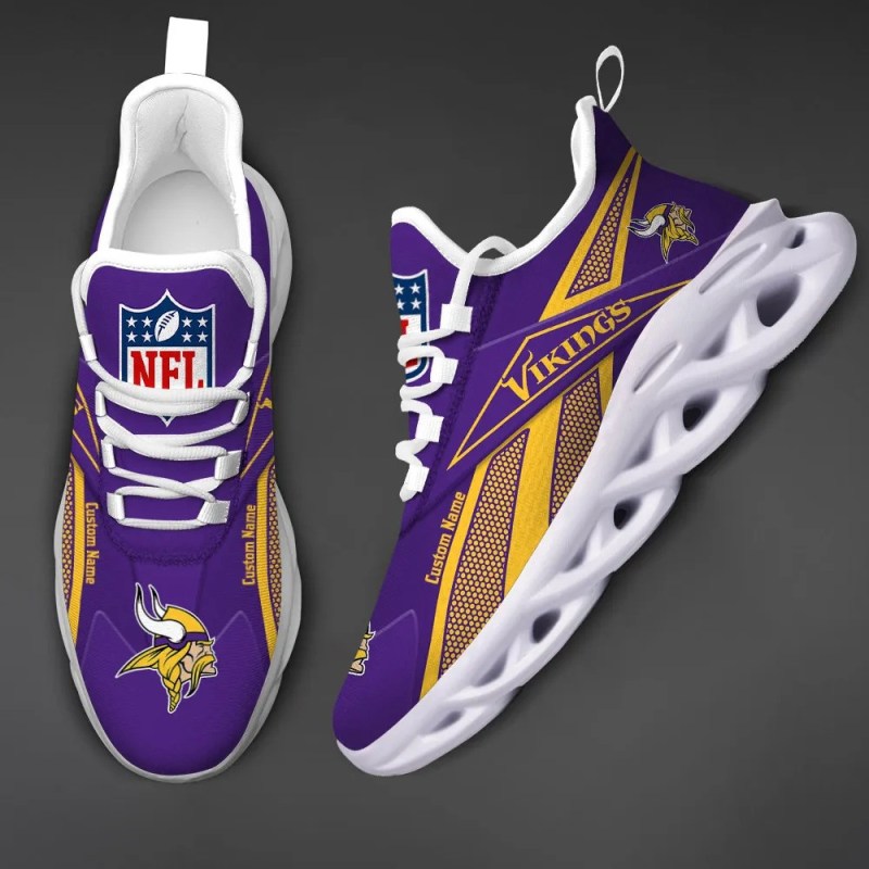 Minnesota Vikings Personalized Sneakers