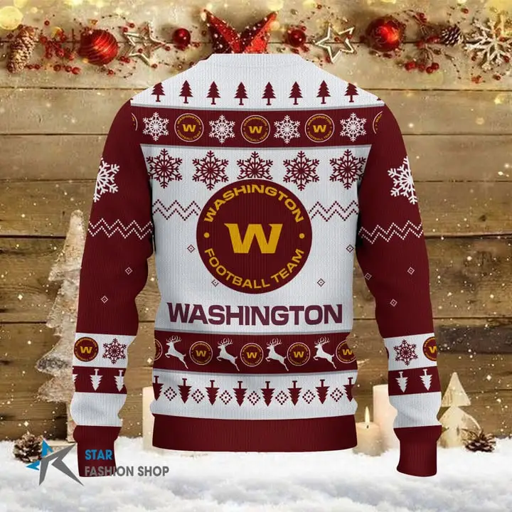 Washington Commanders Woolen Sweater 3