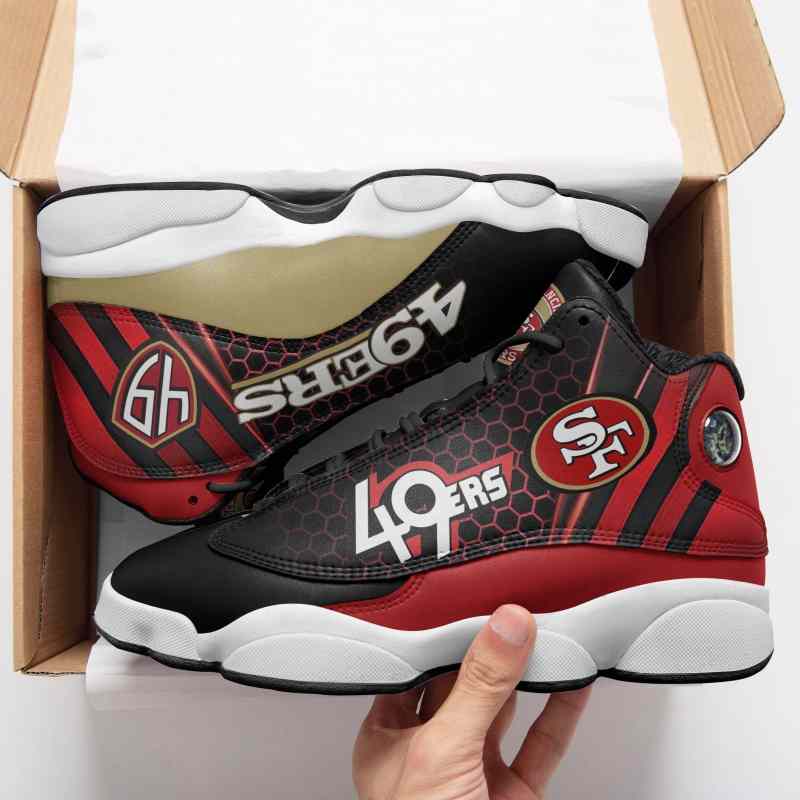 San Francisco 49ers Air JD13 Sneakers