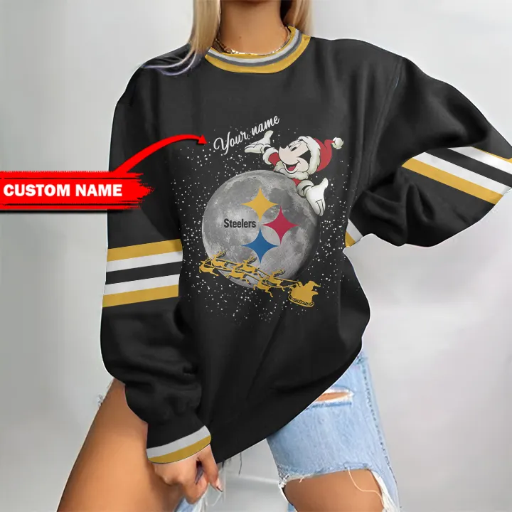 Pittsburgh Steelers Personalized Round Neck Sweatshirt