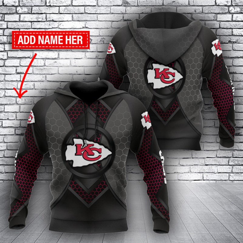 Kansas City Chiefs Personalized Hoodie