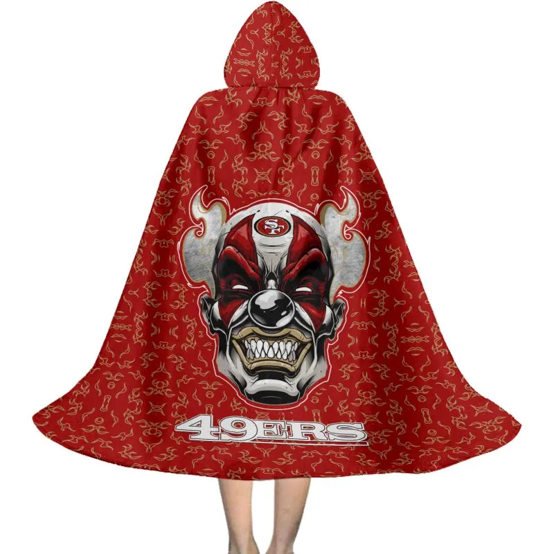 San Francisco 49ers Halloween Cloak Back View