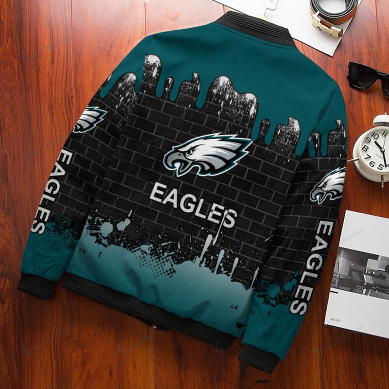 Philadelphia Eagles Bomber Jacket Image 3