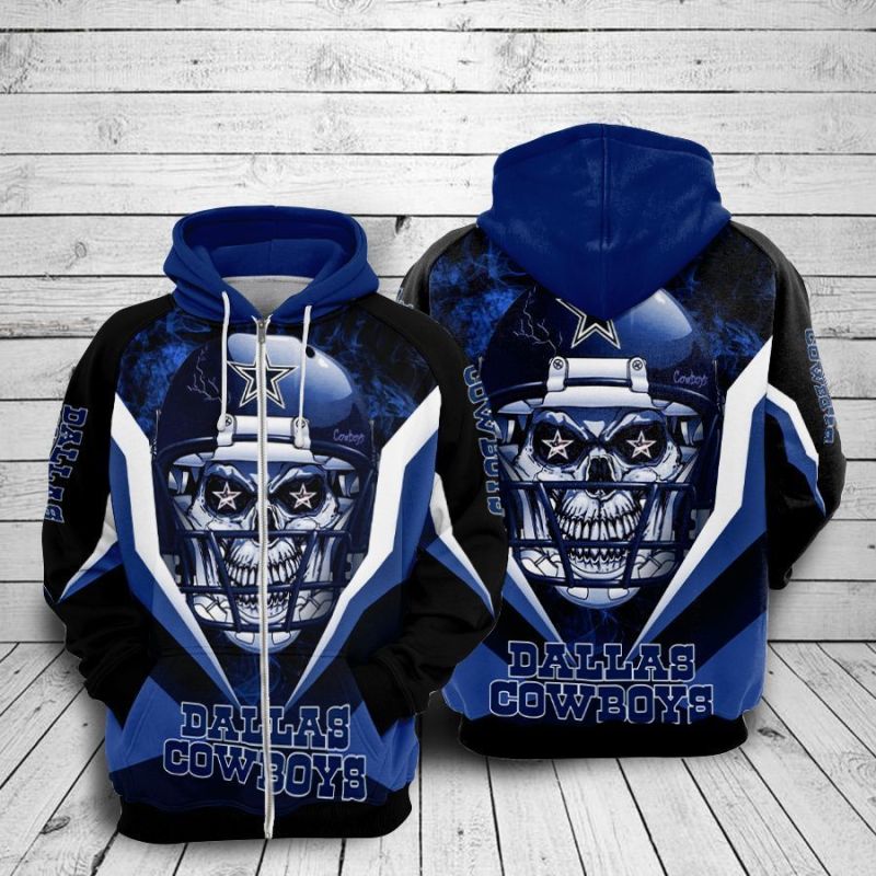 Dallas Cowboys Limited Hoodie 351 - Back View