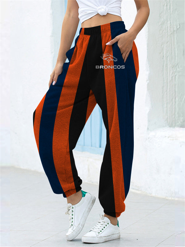 Denver Broncos 3D Printed Pocket Sweatpants