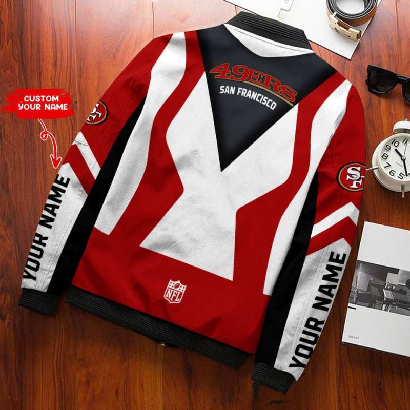 San Francisco 49ers Personalized Bomber Jacket