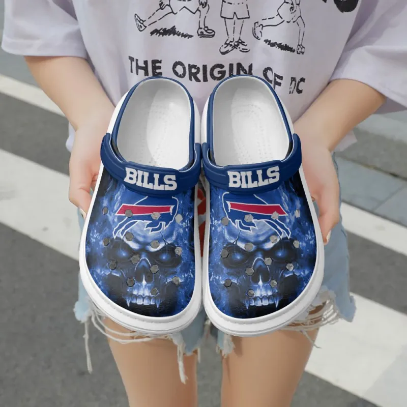 Buffalo Bills Clog Side View