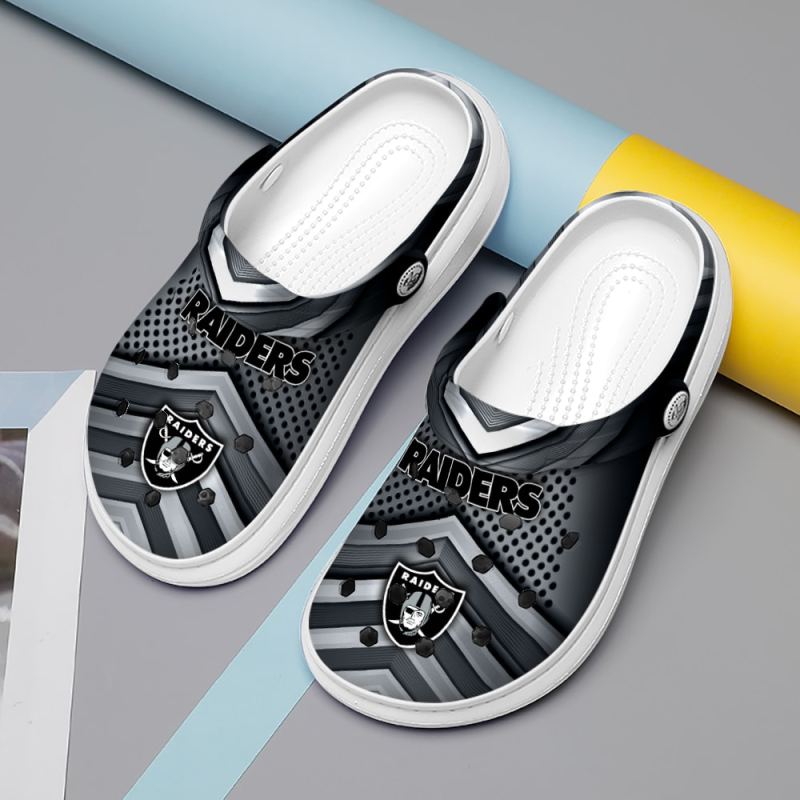 Las Vegas Raiders Clog Back View
