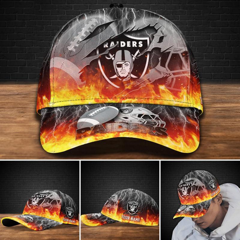 Las Vegas Raiders Personalized Classic Cap