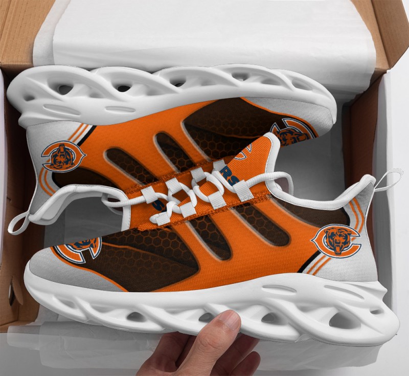 Chicago Bears Yezy Running Sneakers Group Shot