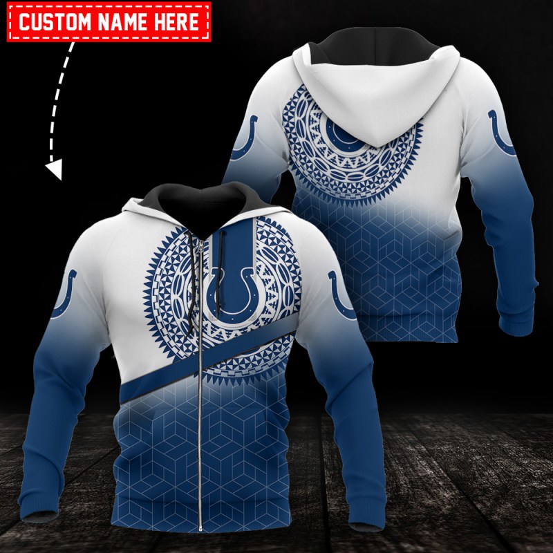 Indianapolis Colts Hoodie Back View